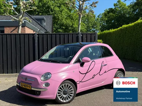 Fiat 500 1.2 Lounge ROZE automaat PANO Fiat 500 1.2 Lounge ROZE automaat PANO