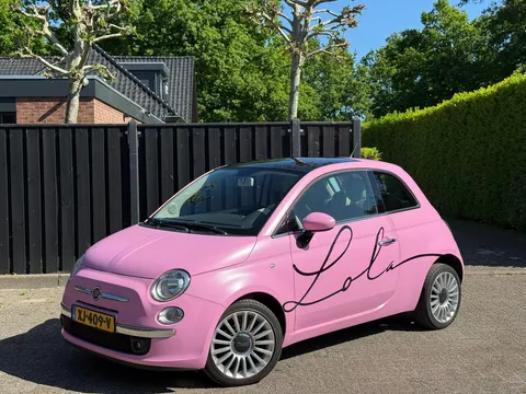 Fiat 500 1.2 Lounge ROZE automaat PANO Fiat 500 1.2 Lounge ROZE automaat PANO
